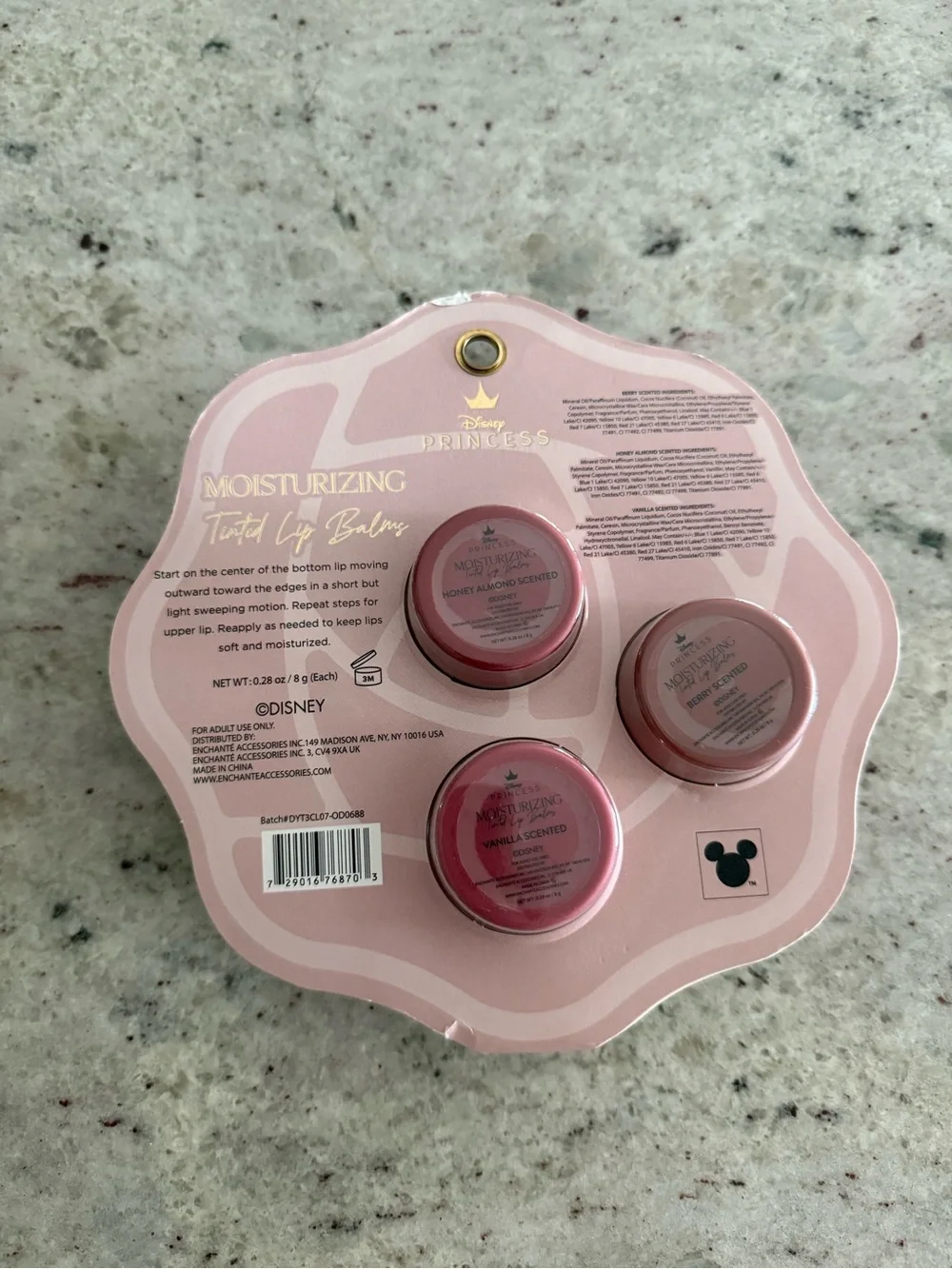 NEW Disney Princess Eyeshadow & Lip Balm Gift Set